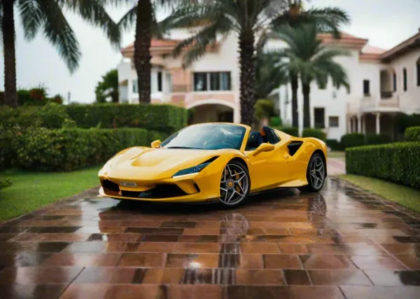 Rent Ferrari F8 Tributo Spider 2022