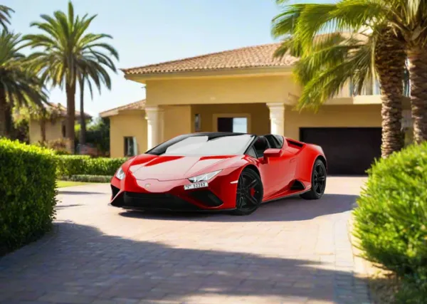 Rent Lamborghini Huracan Evo Spyder 2022